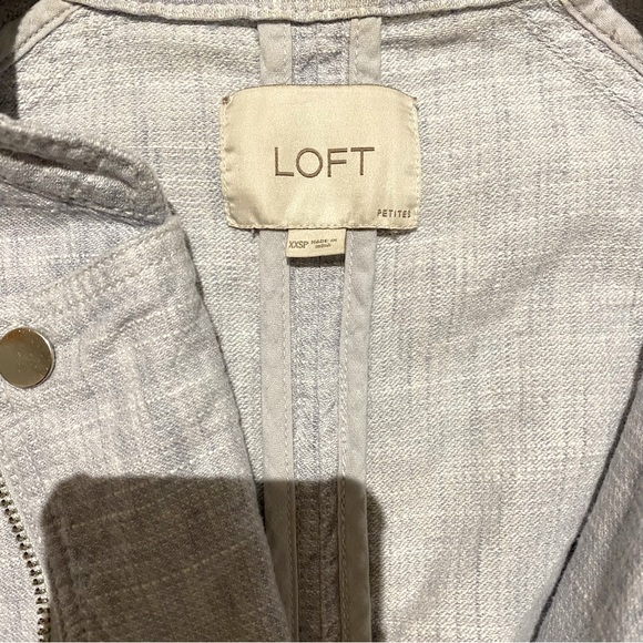 Loft Linen Moto Jacket - Picture 3 of 5
